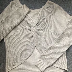 hollister reversible twist sweater